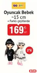 GOKİDY OYUNCAK BEBEK 15 CM 2'Lİ fiyat ve kampanya bilgisi